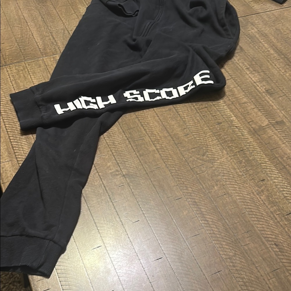Black Gamer Hooded Onsie 14/16 Youth - Picture 6 of 11